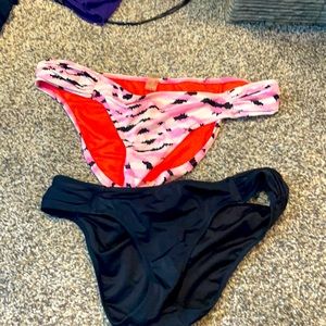 2 pair of VS bikini bottoms